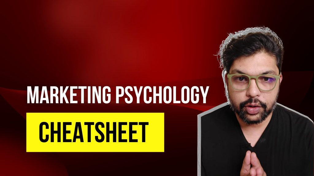 Marketing Psychology cheatsheet